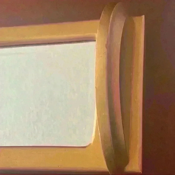 Antique gold mirror - Picture 10 of 12